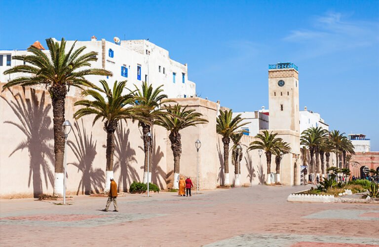 ancient sea walls and port of Essaouira